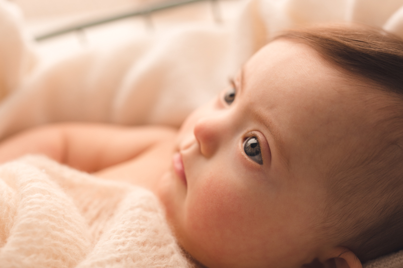 photography session of baby with down syndrome