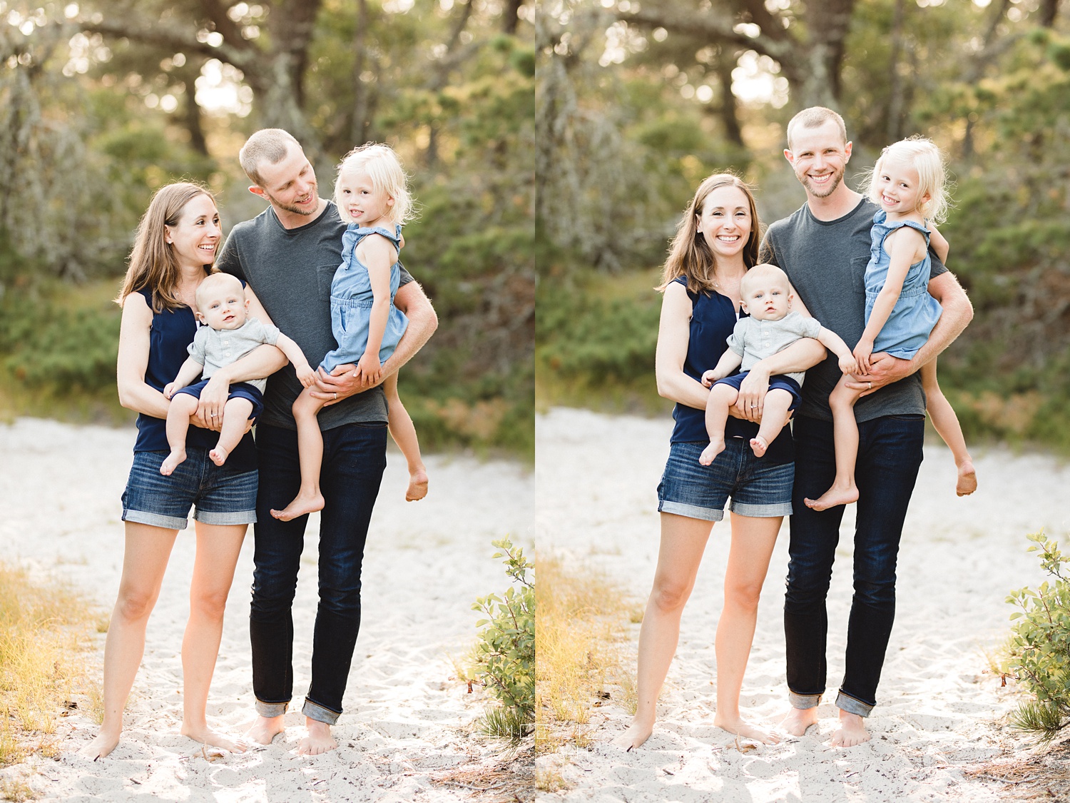 massachusetts beach family portrait photographer