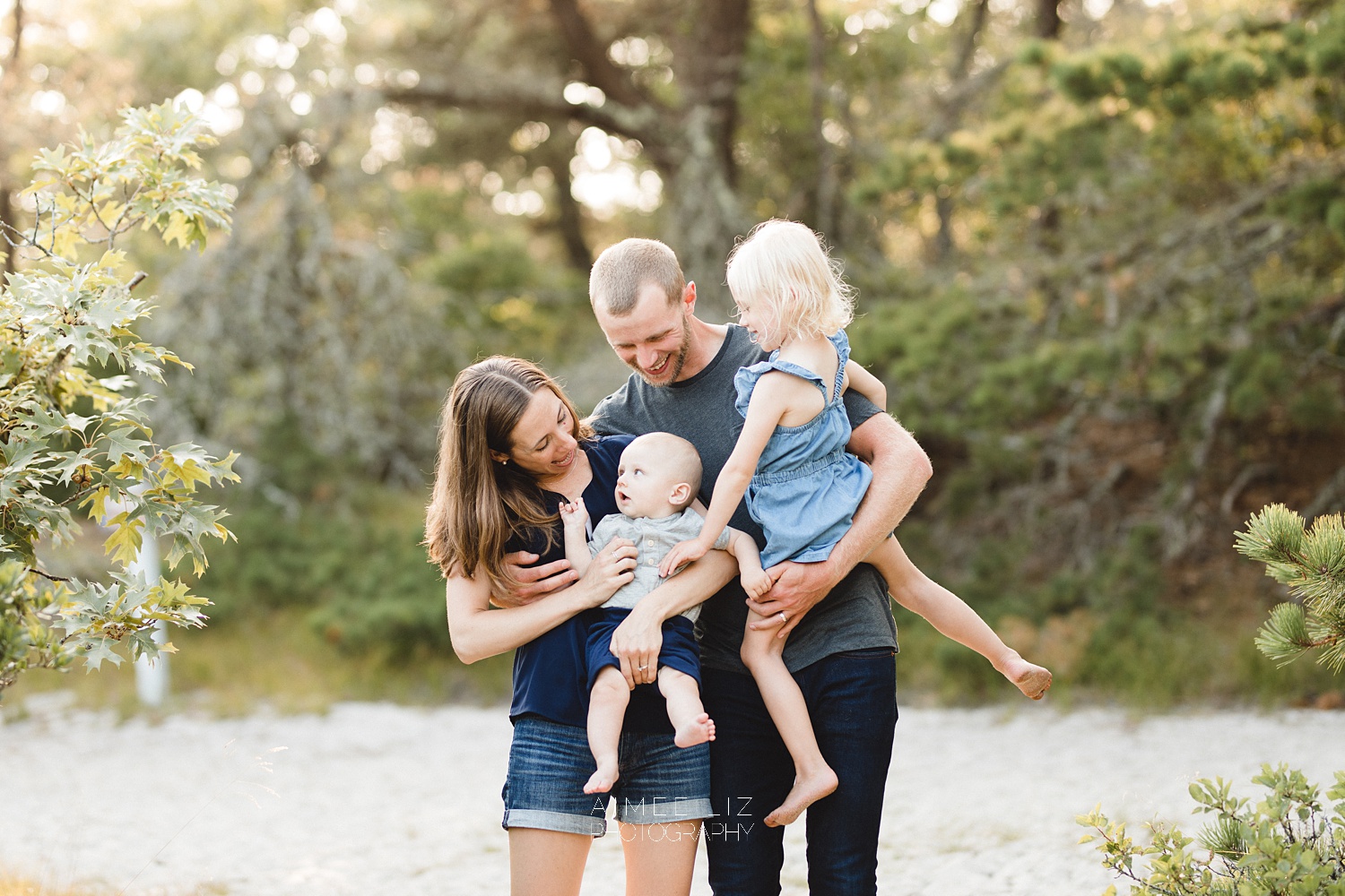 massachusetts beach family portrait photographer