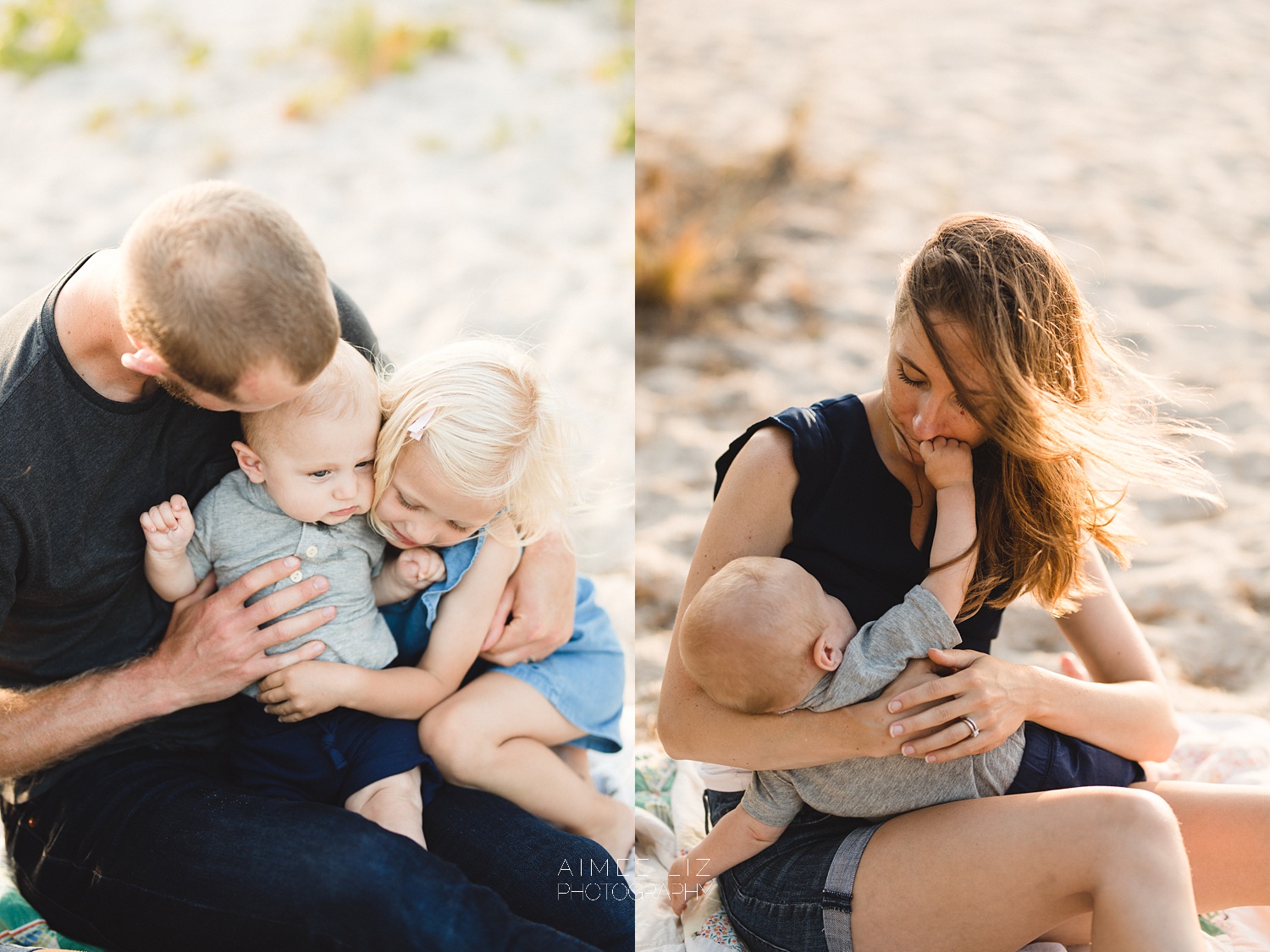 massachusetts beach family portrait photographer