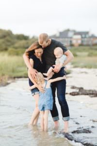 massachusetts beach family portrait photographer