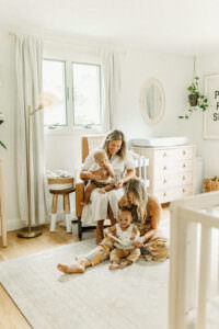 lgbtw two mom family twin photo session