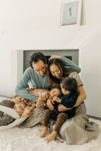 family photos at home boston