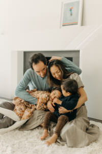 boston in-home family photos