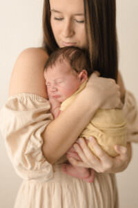 soft tones newborn photographer