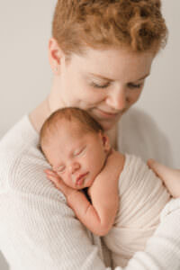 soft emotive newborn photo session