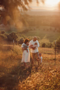 golden hour family portrait photographer central ma