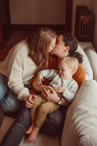 lgbtq two moms family photography session