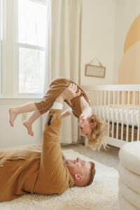 in-home family photos that feel natural