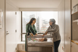 lgbtq fresh 48 newborn session with two moms