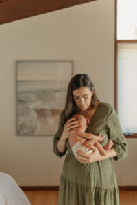 massachusetts candid newborn photographer