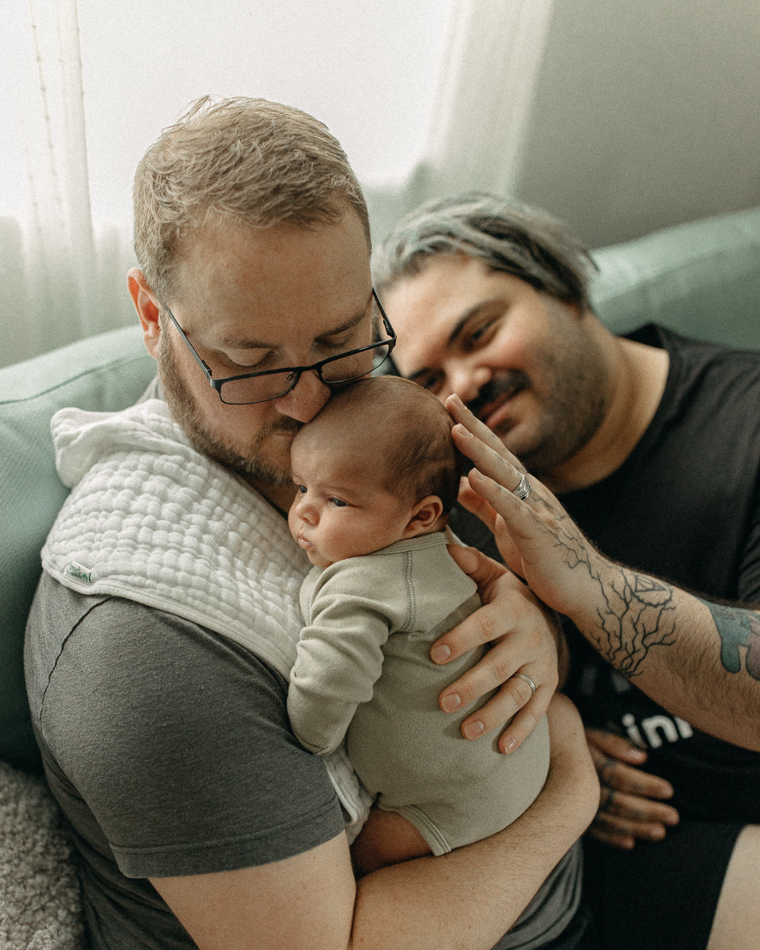 two dads newborn photography lgbtq worcester