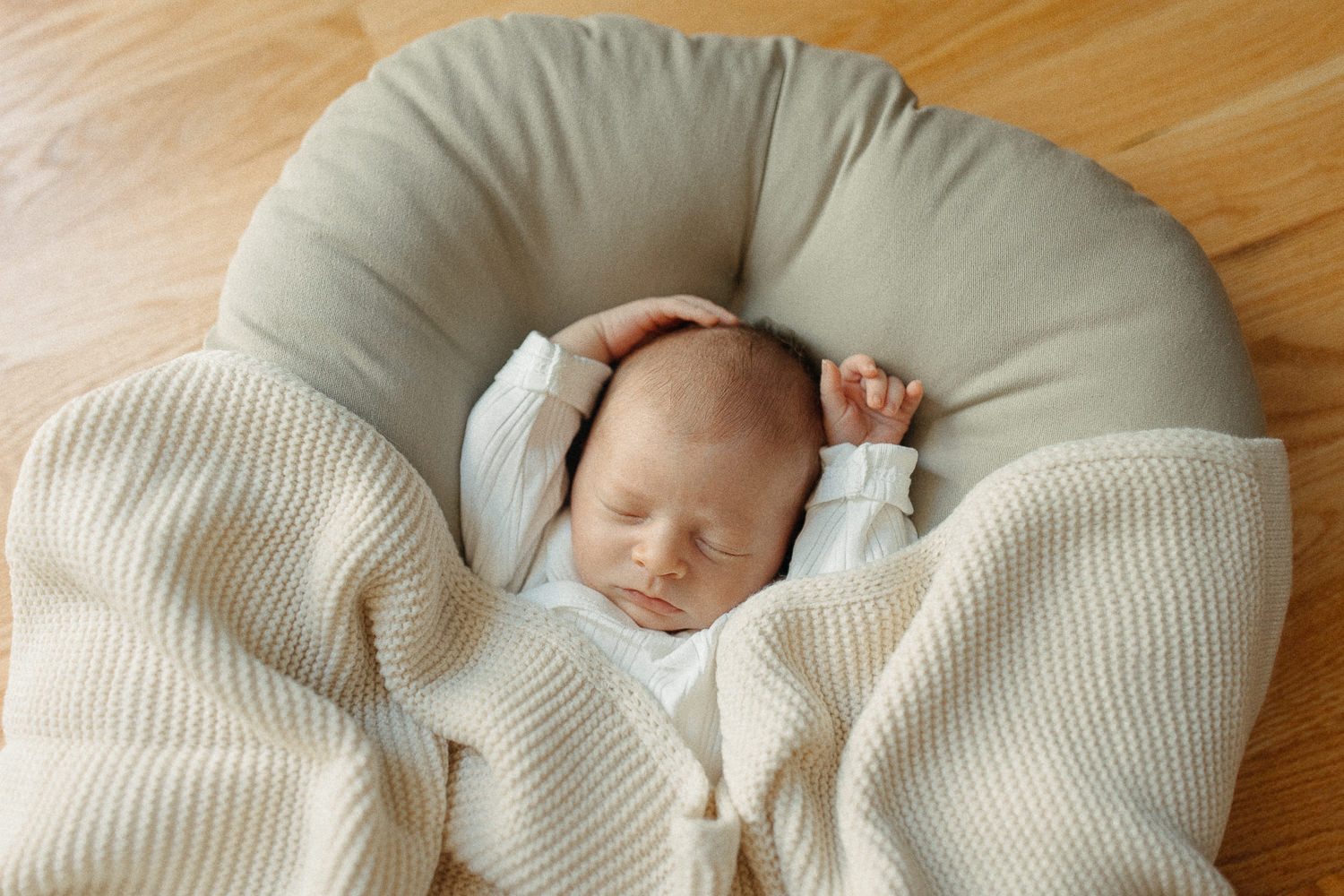 soft tones newborn photographer worcester