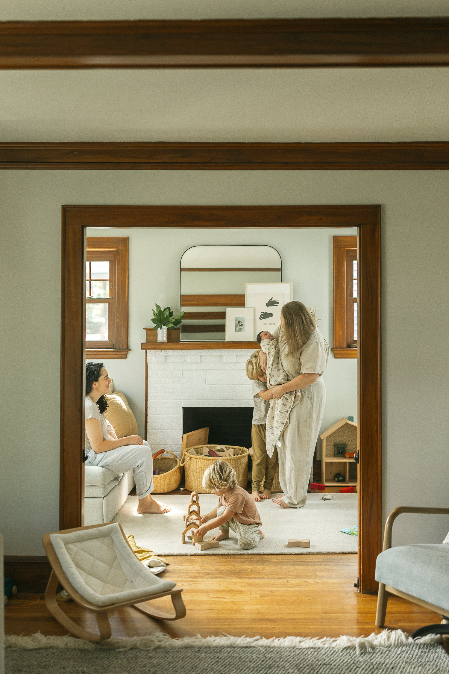 candid family photos at home lgbtq
