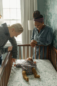 lgbtq in-home newborn photos