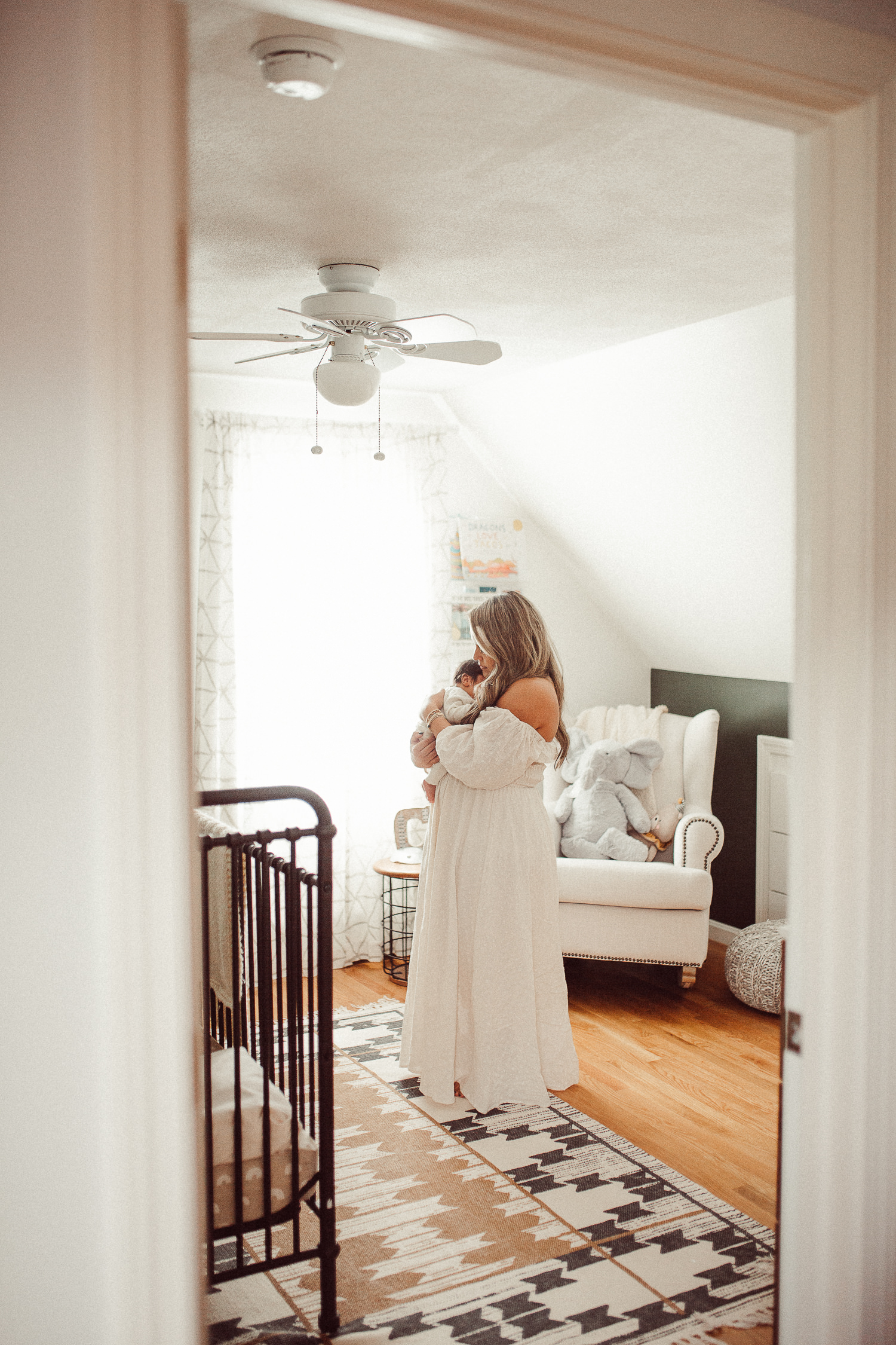 newborn photo session at home massachusetts