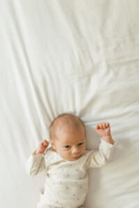 documentary style in-home newborn photo session