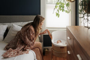 at-home newborn photos