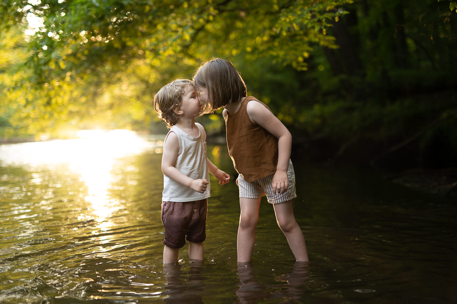 editing outdoor family photos