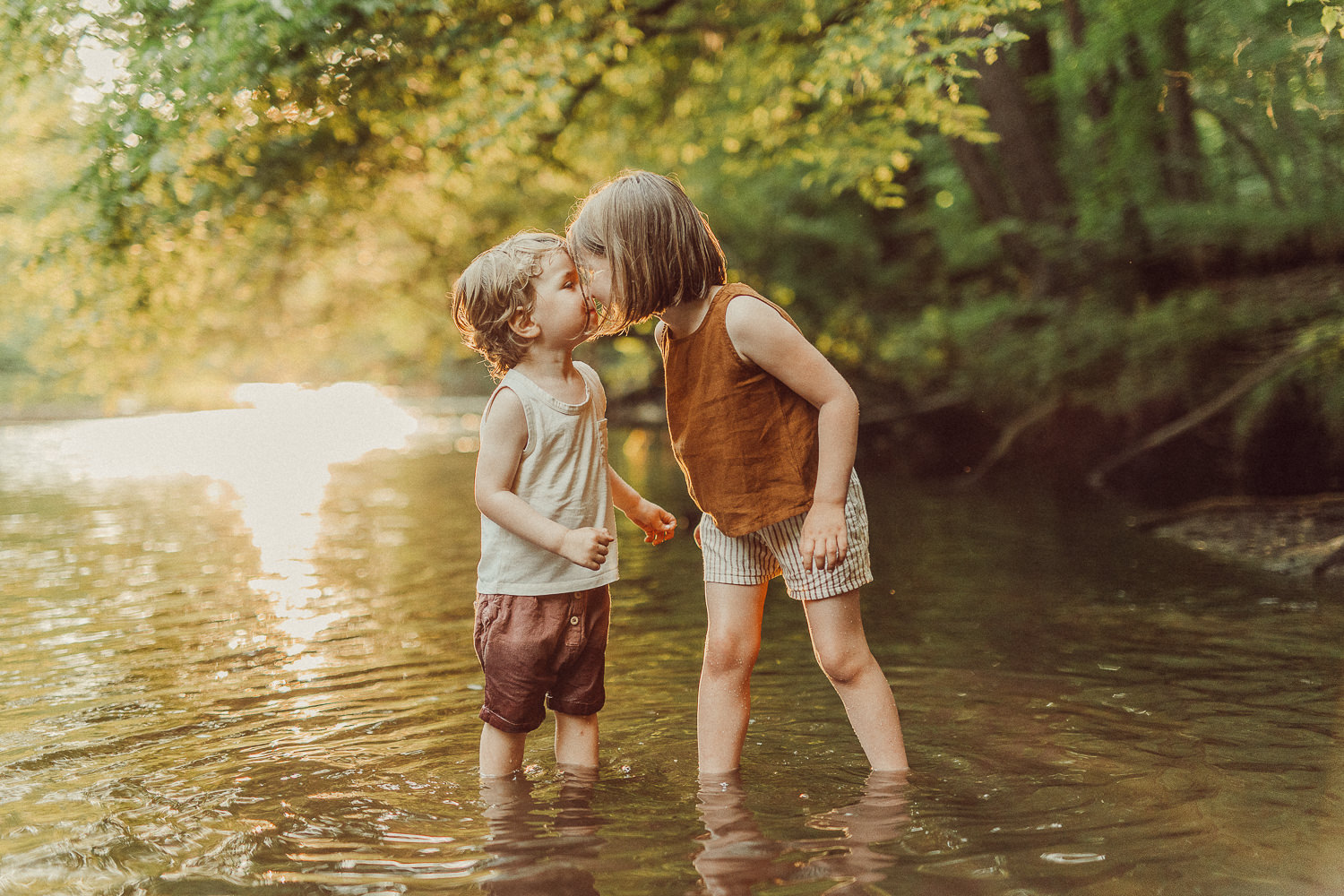 editing outdoor family photos