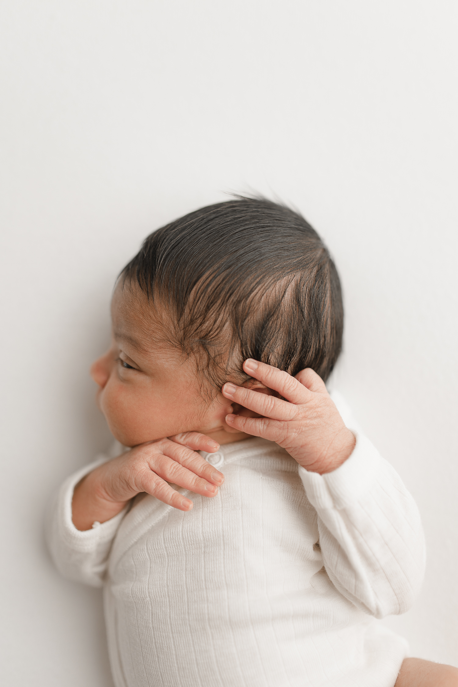 studio newborn photography