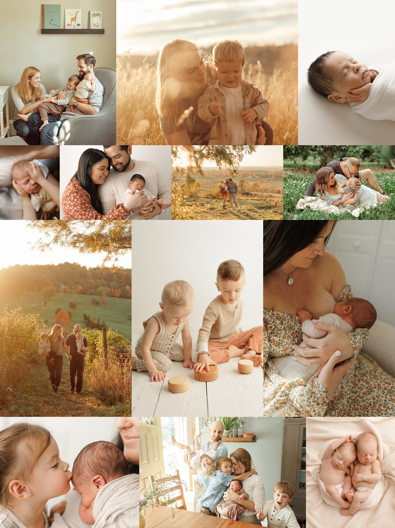 in-home newborn photographer worcester