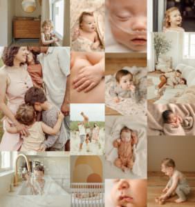 in-home family photos