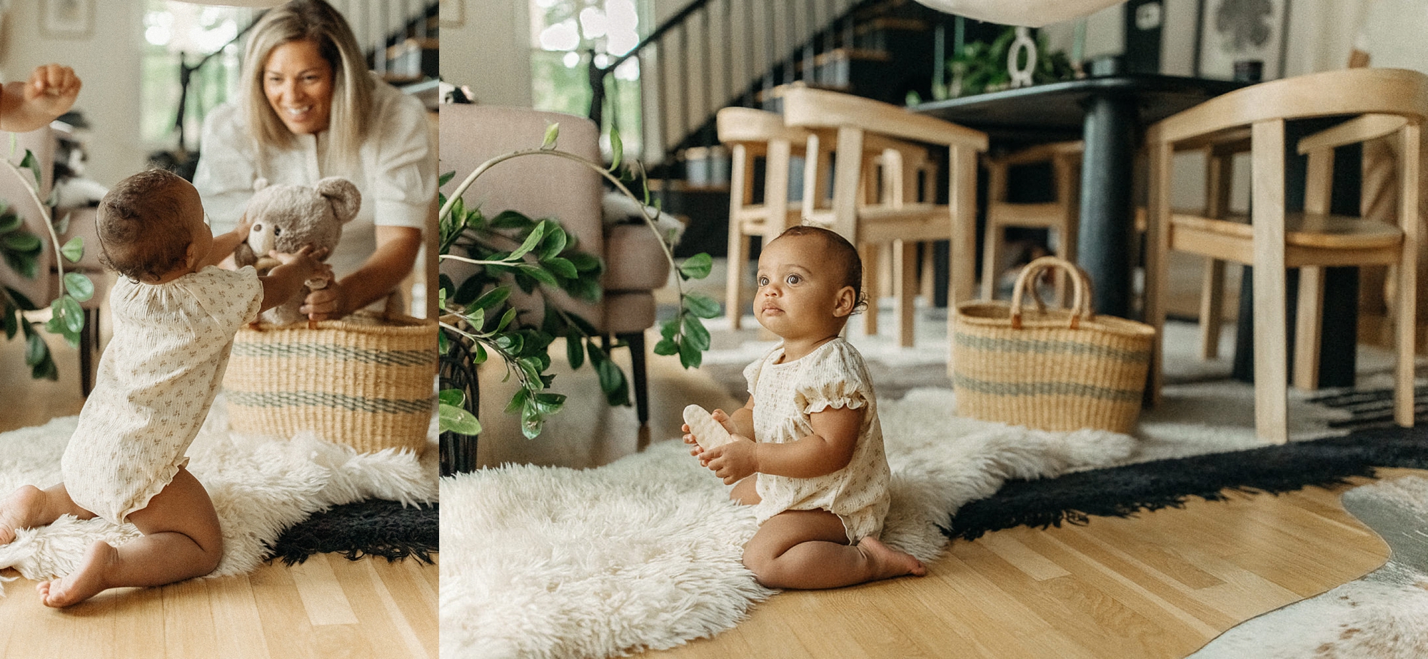 family photos at home