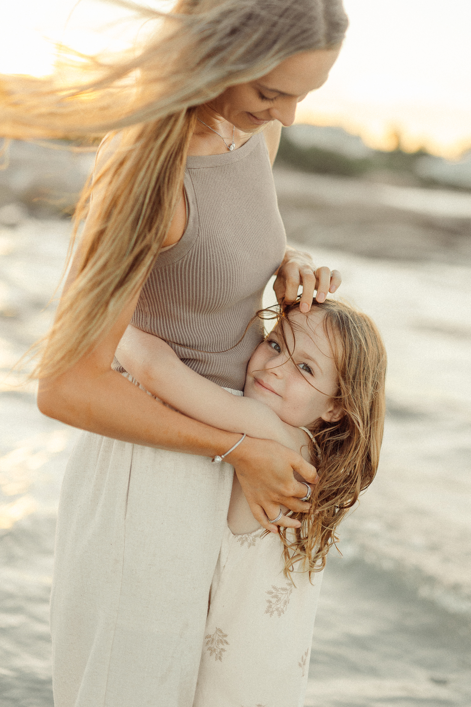 family photo mom daughter connection